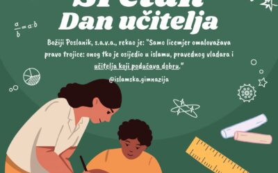 5. listopada – Svjetski dan učitelja