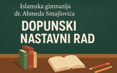 Raspored dopunske nastave za matematiku i kemiju