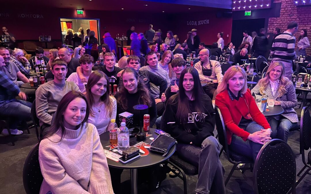 Učenici 3. razreda u kazalištu Luda kuća 