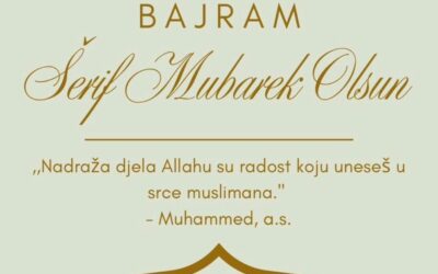 Bajram šerif mubarek olsun!