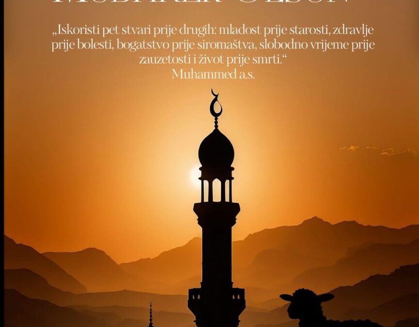 BAJRAM ŠERIF MUBAREK OLSUN!